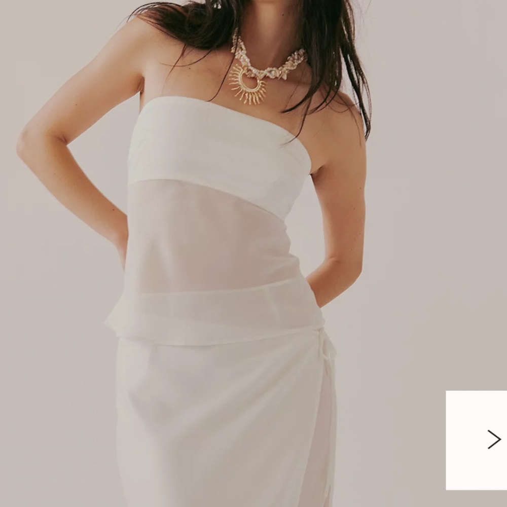 Free People XS Ownley Ricky Maxi Set